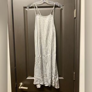 Saturday Sunday Anthropologie Light Gray Women's Slip Dress